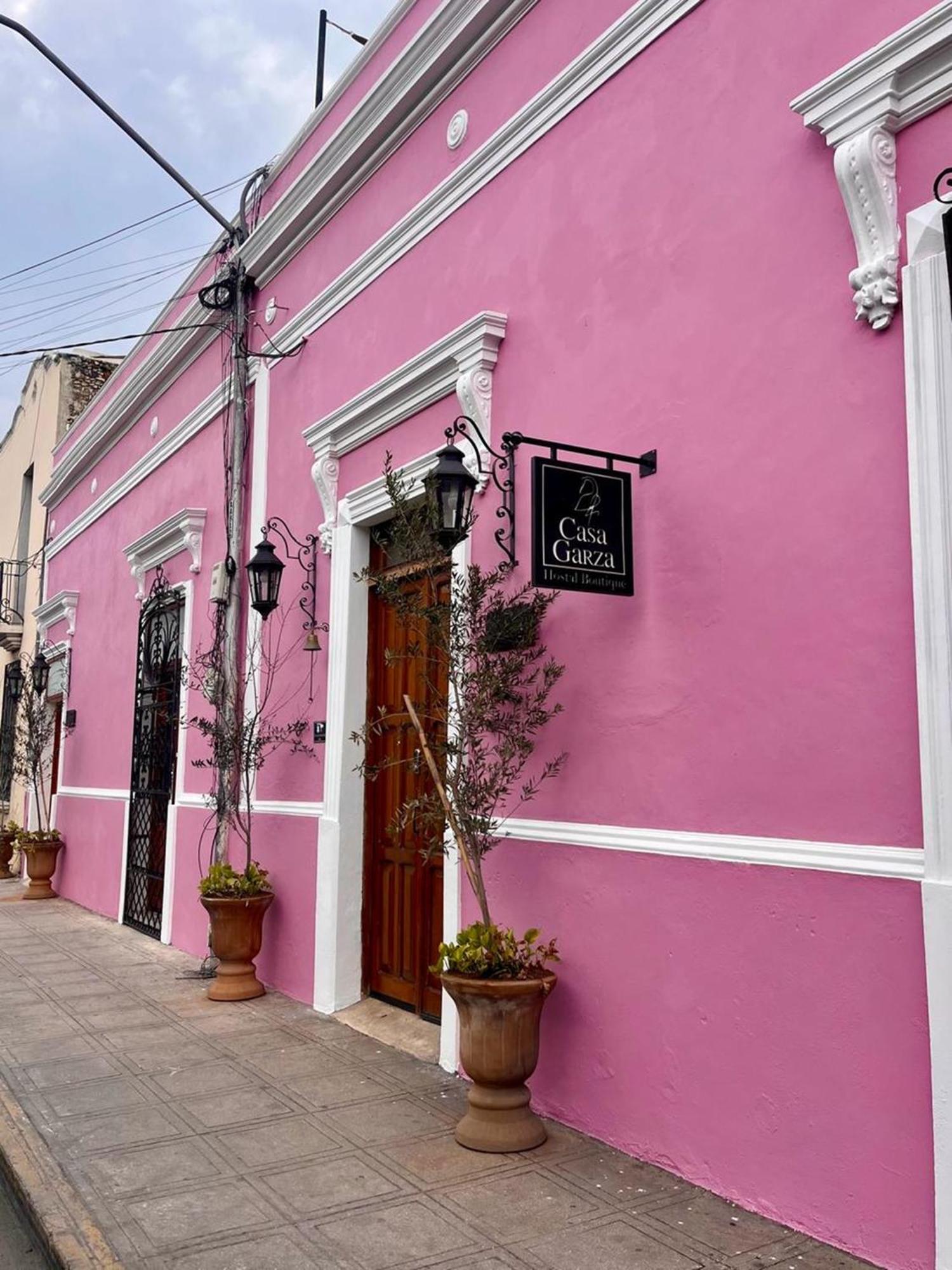 Hotel & Hostal Boutique Casa Garza Mérida Exteriör bild
