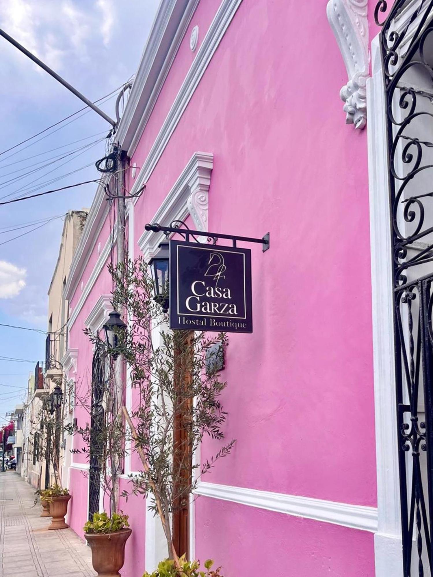 Hotel & Hostal Boutique Casa Garza Mérida Exteriör bild