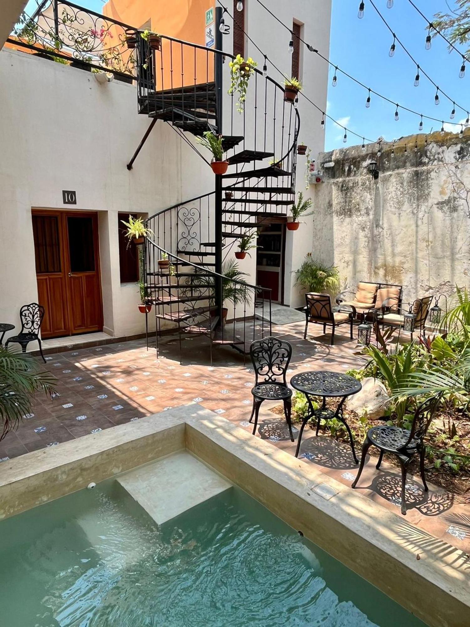 Hotel & Hostal Boutique Casa Garza Mérida Exteriör bild
